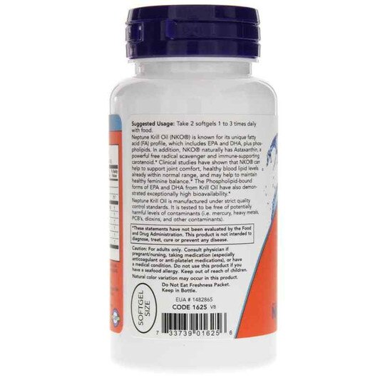 Neptune Krill 500 Mg, NOW
